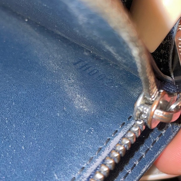 Louis Vuitton Blue Monogram Vernis Sarah Wallet Porte Tresor - Picture 4 of 9